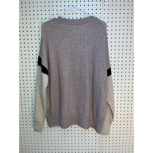 Striped Bowden Henley Sweater in Coziest Yarn - Picture 2 of 6